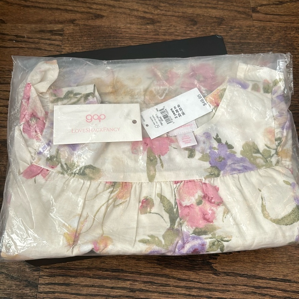 2T Gap x Loveshackfancy toddler floral dress